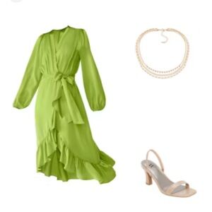 Ryegrass Wrap Dress new with tags size medium